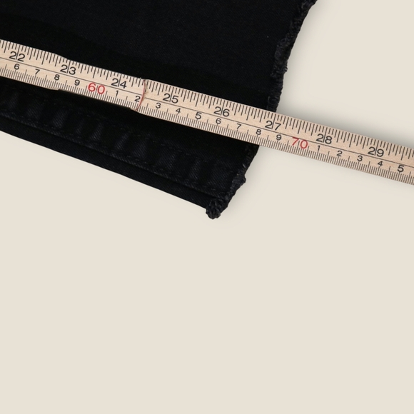True Religion Casey Jeans Black Women’s 26 Low Rise Made in USA Skinny Denim Y2K - Picture 5 of 8